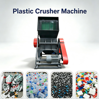 Broyeur de plastique robuste pour déchets PP PE PET, déchiqueteuse de bouteilles, équipement de granulation et de recyclage de déchets plastiques