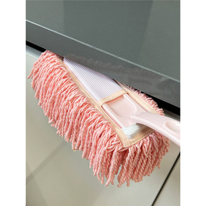 Plumero Electrostático de Microfibra Japonés, Cabezal Redondo Rosa, Juego de Cepillos de Limpieza Antiestáticos para Grietas - Product Image 3