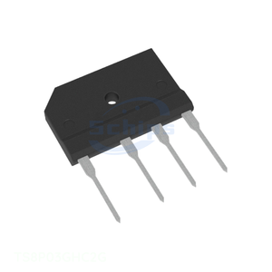 TS8P03GHC2G 4-SIP, TS-6P BRIDGE RECT 1PHASE 200V 8A TS-6P Diodes Original Electronic Components Trade - Product Image 1