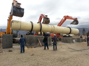 Sécheur rotatif à tambour à trois passages, 1 tonne par heure, sécheur rotatif industriel, moteur en acier inoxydable 304, écologique - Product Image 4