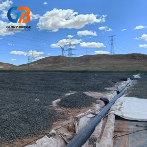 Géotextile non tissé industriel PP anti-âge Glory Bridge de haute qualité, 250g/m², garantie 5+ ans, écologique pour les rivières - Vente chaude - Product Image 1