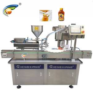 Máquina Automática para Llenar Frascos de Jabón, Gel de Ducha y Miel de 100-1000 ml, Precio de Fábrica - Product Image 1