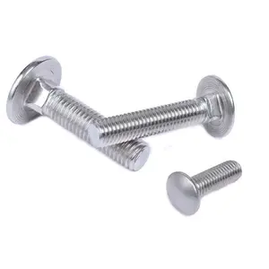pernos Best Price Stainless Steel Round Mushroom Head Square Neck Carriage Bolt