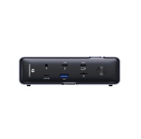 Model Terbaru MINISFORUM TB4-01 12-in-1 Thunderbolt 4 Docking Station Chip Intel JHL8440 Output Video 8K Ethernet 2.5G Kartu SD TF