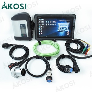 Tablette F110 prête à l'emploi + Multiplexeur de diagnostic Mb Star avec logiciel pour voitures et camions, compatible MB STAR C4 SD Connect Compact C4 et puce complète - Product Image 5
