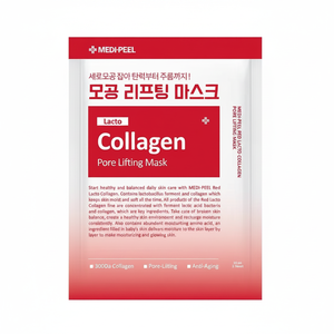 MEDI-PEEL Red Lacto Collagen Pore Lifting Mask Sheet Good Quality Facial Masks 1ea - Product Image 2