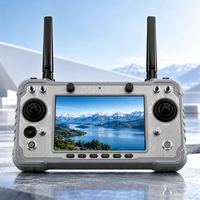 Stasiun Kontrol Darat UAV G30 10.1 Inci 9KM 2.4G 5.8G Dual Band Android 14 Remote Controller dengan Penerima GR03