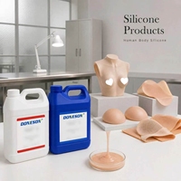 Silicone liquide platine de qualité alimentaire, sans danger pour la peau, pour prothèses médicales, maquillage SFX et modèles anatomiques réalistes