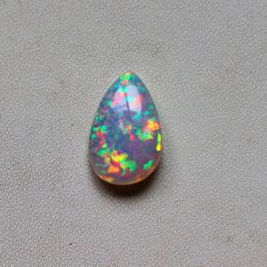 100% naturel opale éthiopienne 8x10mm poire Flatback cabochon en vrac prix d'usine de gros acheter en ligne auprès du fabricant indien OEM - Product Image 1