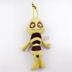 Nova Promocional Personalizado Animal Abelha Macia Brinquedos De Pelúcia Abelha Stuffed Toys Pequenos Brinquedos De Pelúcia