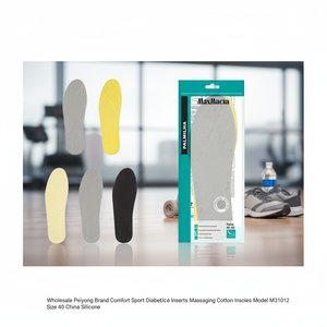 Solette Massaggianti in Cotone per Scarpe Diabetiche Peiyong, Modello M31012, Taglie 40-45, Prodotte in Cina, in Silicone - Product Image 3