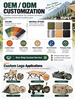 Tabouret pliant léger pour l'extérieur, équipement de camping portable, chaise simple à bandoulière, tabouret compact à main