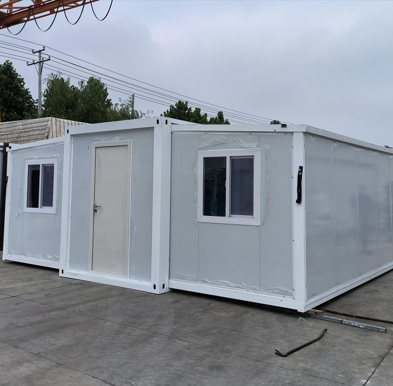 New Arrival Expandable Container House Modular Homes Container Homes 20ft Prefab Shipping Tiny House for Warehouse