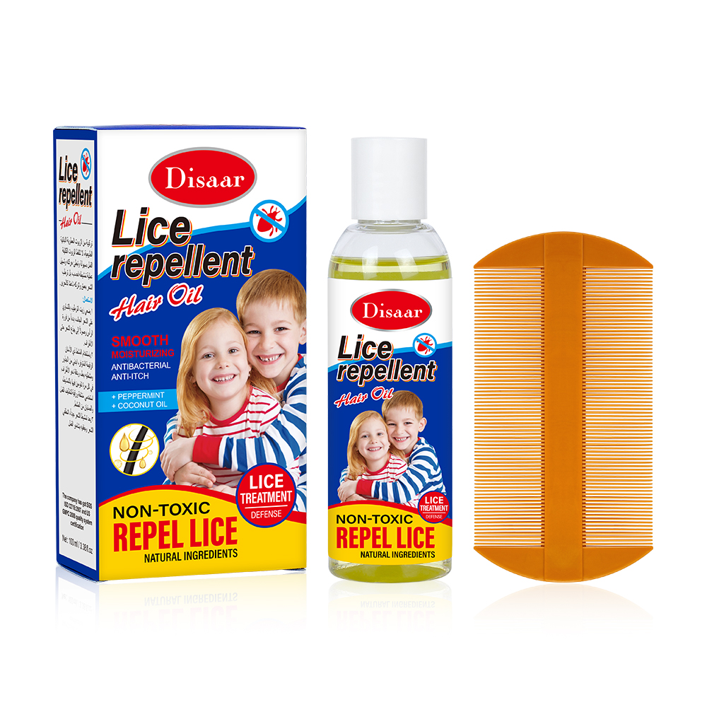 Huile capillaire répulsive contre les poux