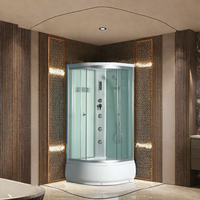 Salle de bain préfabriquée portable aux Philippines, salle de douche à vapeur modulaire