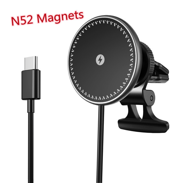 Magnet Wireless Car Charger for iPhone 13 12 11 Pro Max Mini Fast Car Charger for Samsung Huawei Mobile Phones