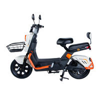 Vélo électrique avec moteur arrière 500W en cuivre pur, batterie 48V 20AH, écran numérique et frein à tambour, scooter urbain pour trajets quotidiens