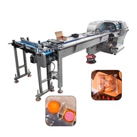 Machine d'emballage de type coussin à grande vitesse pour pain/fromage / Machine d'emballage automatique de type coussin