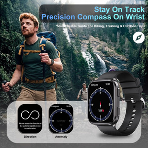 Nuevo Reloj Inteligente T93 GPS con Monitorización del Sueño Durante Todo el Día, Algoritmo <span class=keywords><strong>GOMORE</strong></span>, Pantalla HD Cuadrada de 193 IPS, Frecuencia Cardíaca JL7012 - Product Image 4