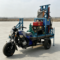 Machine de forage de puits profonds à moteur diesel, petite, pour zones de forage isolées, avec des performances fiables