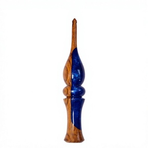 Handmade Wooden & Resin <b>Crochet</b> <b>Hook</b> <b>Set</b> for Crocheting and Hand Knitting - Product Image 2
