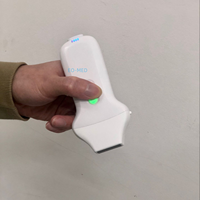 Sonda de matriz en fase cardíaca, máquina de ultrasonido veterinario Doppler de Color portátil, precio, máquina de eco de ecocardiografía médica CU18