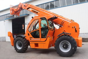 Çin Malı CE Sertifikalı Topsende Teleskopik Forklift 4 Ton 10m Kaldırma Yüksekliği Destek Ayağı ile - Product Image 3