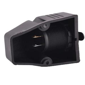 12 V/24V bảng điều khiển gắn xe sạc ổ cắm cho xe máy 12 Volt Thuốc lá nhẹ hơn ổ cắm điện với một lỗ Lều để sạc - Product Image 6