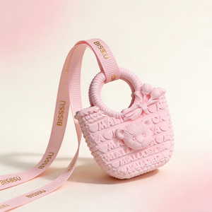 Moderno Diffusore di Aromi a Forma di Orso in Gesso Rosa, Accessorio per Casa e Auto Senza Elettricità - Product Image 1