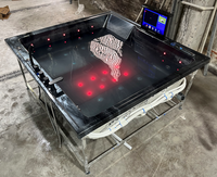 Baignoire autoportante chauffée en acrylique pour adultes avec température constante, jets à bulles et massage à air pour usage intérieur en hôtel moderne