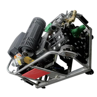 Pompa Diafragma Tekanan Tinggi Tugas Berat Timecore LEGEND-S800 Enam Silinder Berbahan Bakar Bensin untuk Pemadam Kebakaran Hutan