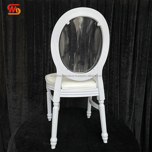 เก้าอี้พลาสติก PP ทันสมัย แข็งแรง ทนทาน สีขาวบริสุทธิ์ สำหรับเช่าจัดงานแต่งงาน ร้านอาหาร และงานอีเว้นท์ต่างๆ - Product Image 3