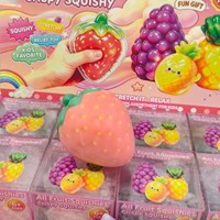 Grand jouet anti-stress créatif et amusant en silicone TPR, souple et compressible, en forme de boule, boîte surprise, unisexe, pour tous les âges