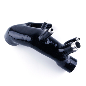 Tuyau d'admission en silicone pour <span class=keywords><strong>Subaru</strong></span> Impreza WRX STI GC8 EJ20 VER 3-4 96-98 Noir - Product Image 3