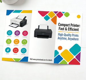 Brochure personnalisée à 3 volets, catalogue à prix abordable, <span class=keywords><strong>d</strong></span>épliant pour petites entreprises, impression sur carton pour prospectus - Product Image 2