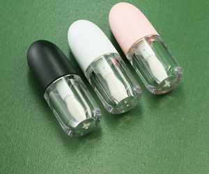 Nouveau tube de brillant à lèvres de balle grande tige de brosse couleur d'<span class=keywords><strong>injection</strong></span> ronde 4ml tube vide de glaçure à lèvres - Product Image 3