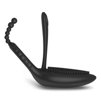 Tragbarer Silikon-Prostata-Stimulator mit Fernbedienung Vibrierender Analer Ejakulationsring Vibrator Erotikspielzeug