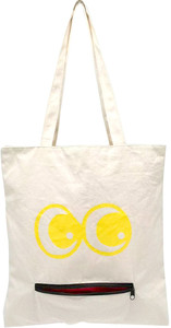 Custom Printed Canvas Tote <b>Bag</b> Cotton Shopping Shoulder <b>Bag</b> with Zipper Pocket <b>Reusable</b> Carryall for Daily Travel - Product Image 1