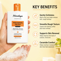 Gel Douche Exfoliant Profond à l'Acide Salicylique Marque Blanche pour Kératose Pilaire – Peau Lisse et Uniforme