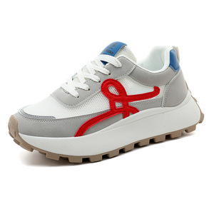 YB2F32 <span class=keywords><strong>femme</strong></span> printemps été baskets pour panier respirant femmes chaussures décontractées formateurs chaussures de Style de marche - Product Image 5