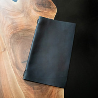Porte-menu en cuir pour restaurant bar café boulangerie magasin livre présentateur de documents étui en cuir facture de nourriture manchon de menu