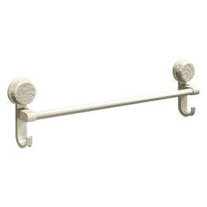 Toallero Minimalista para Baño, Montaje por Succión, 30cm 50cm 70cm, Blanco Gris, Estante Organizador Metálico, Soporte de Pared para Almacenamiento en el Inodoro - Product Image 2