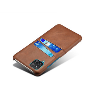 Étui à fentes pour cartes en cuir PU rétro pour Samsung Galaxy A12 A51 A71 A52 A72 A22 A32 A42 S21 S22 Ultra S20 FE M12 M32 4G <span class=keywords><strong>5G</strong></span> - Product Image 3
