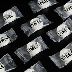 แท็บเล็ตผ้าเช็ดแบบใช้แล้วทิ้งผ้าเช็ดทำความสะอาดแบบ<span class=keywords><strong>100%</strong></span> เป็นมิตรกับสิ่งแวดล้อม50ชิ้น/แพ็ค - Product Image 5