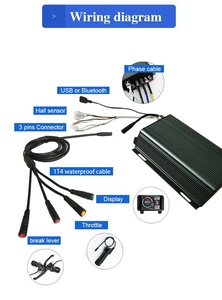Kit de conversión de bicicleta eléctrica de alta velocidad, 110 km/h, 72V, 5000W, 8000W, <span class=keywords><strong>motor</strong></span> de 3 ejes para bicicleta eléctrica - Product Image 5