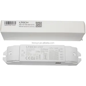 LTECH إذن AD-10-100-400-G1A 10W 100-400mA طقس LED امدادات الطاقة مع 4 في 1 وظيفة خافت