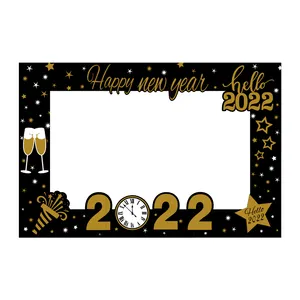 2023派对装饰广场毕业季展位奢华新年伊娃相框