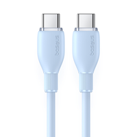 Câble de charge rapide ultra-rapide Baseus USB-C vers USB-C 100W 1m 1,5m 2m Noir Blanc Bleu Violet Gris 100% Original