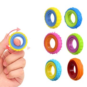 Cross-Border New Children's Rotating Spinning Sensory <b>Ring</b> Gyro <b>Stress</b>-Relief Silicone Toy Model 3223 - Product Image 5