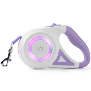 Correa Retráctil <span class=keywords><strong>de</strong></span> Nylon <span class=keywords><strong>de</strong></span> Lujo <span class=keywords><strong>de</strong></span> 5m con Linterna LED para Perros Pequeños y Medianos, Cuerda <span class=keywords><strong>de</strong></span> <span class=keywords><strong>Patrulla</strong></span> <span class=keywords><strong>de</strong></span> Calidad para Tracción, Suministros para Perros - Product Image 2